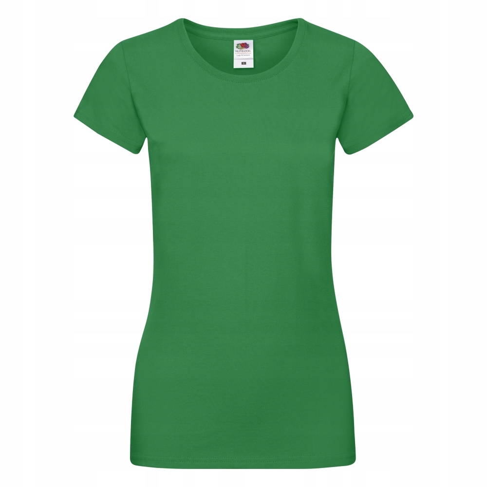 FRUIT T-SHIRT DAMSKI SOFSPUN GREEN M