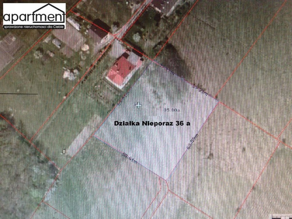 Działka, Nieporaz, Alwernia (gm.), 3580 m²