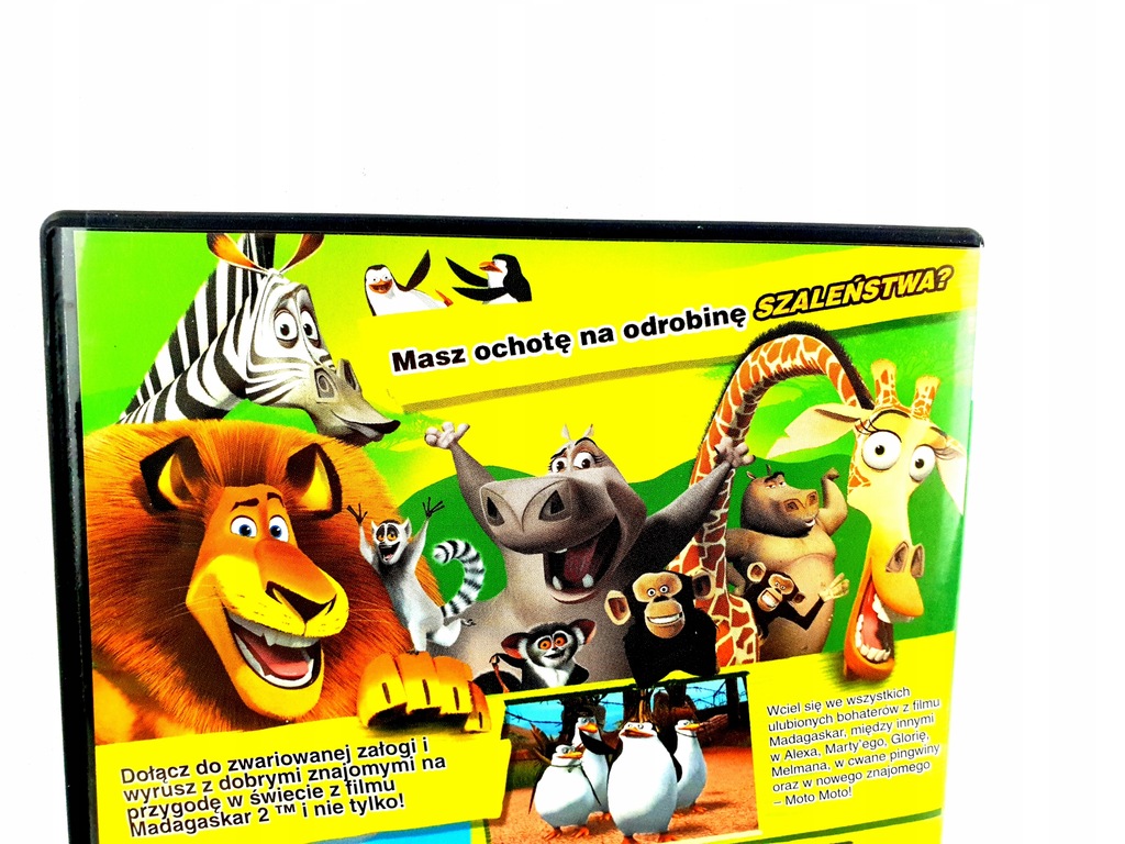 Купить MADAGASCAR 2 II ПК ПОЛЬСКАЯ PL ВЕРСИЯ: отзывы, фото и ...