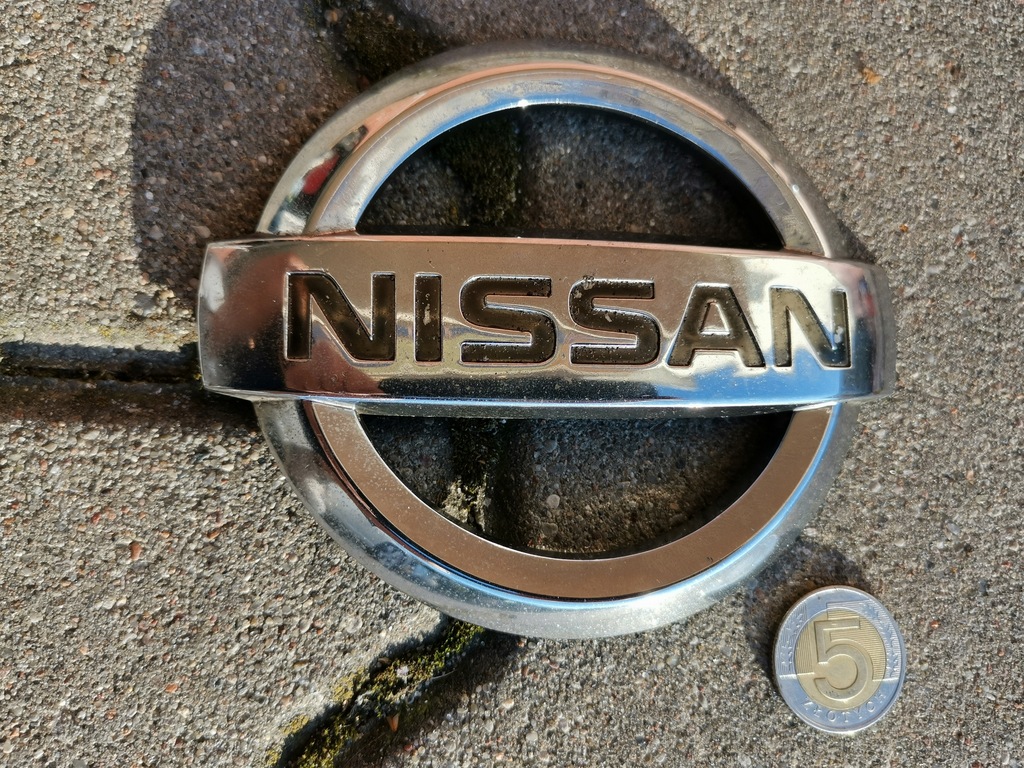 Znaczek logo Nissan Primera P12 - 11848040674 - oficjalne archiwum Allegro