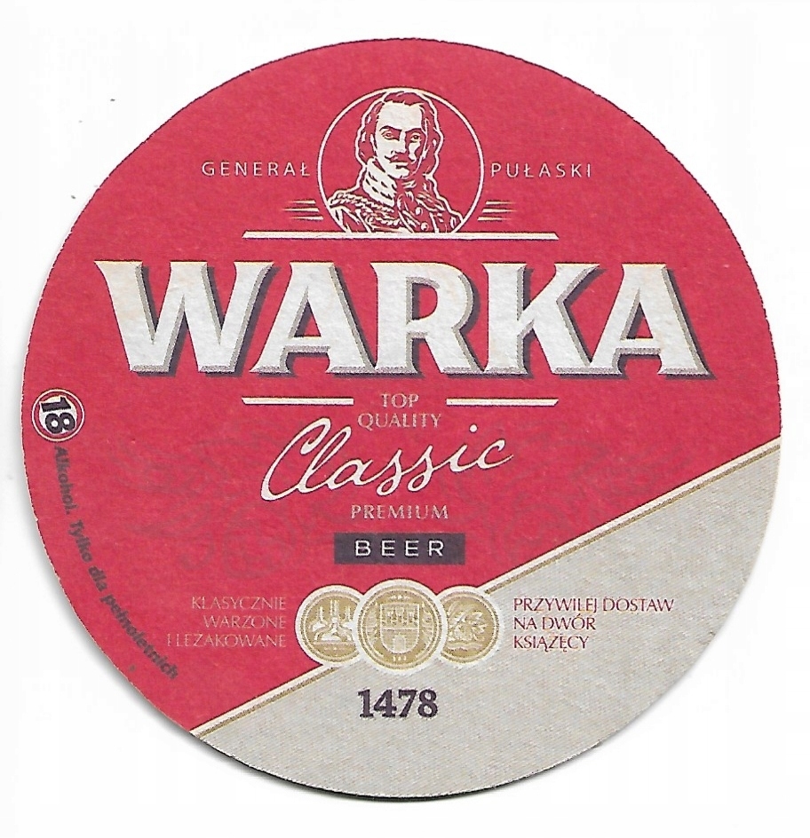 Warka Classic- podkładka
