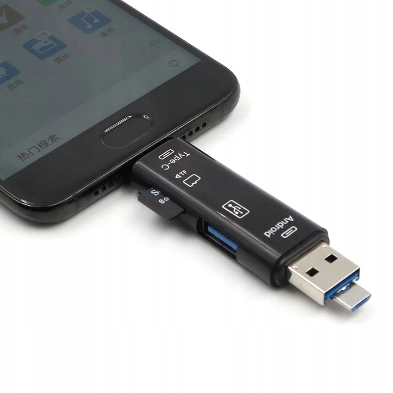 Купить Устройство чтения карт Micro SD TF 3 в 1 USB 3.0 USB-C OTG: отзывы, фото, характеристики в интерне-магазине Aredi.ru