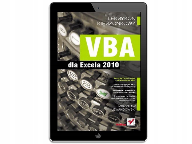VBA dla Excela 2010. Leksykon kieszonkowy
