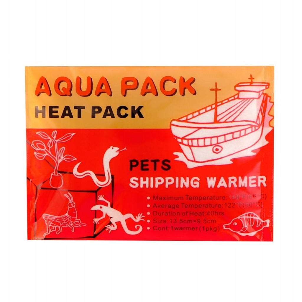 Aqua Heat Pack 40H 'Gold' - ogrzewacz do rąk i tra