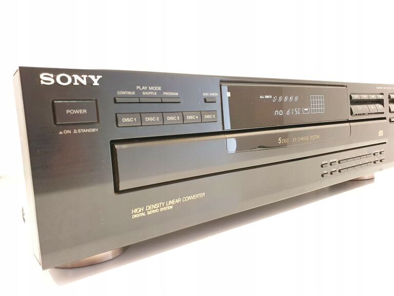 Купить АУДИО CD-ПЛЕЕР С ЧЕЙНДЖЕРОМ НА 5 КОМПАКТ-ДИСКОВ SONY CDP-C365 ...