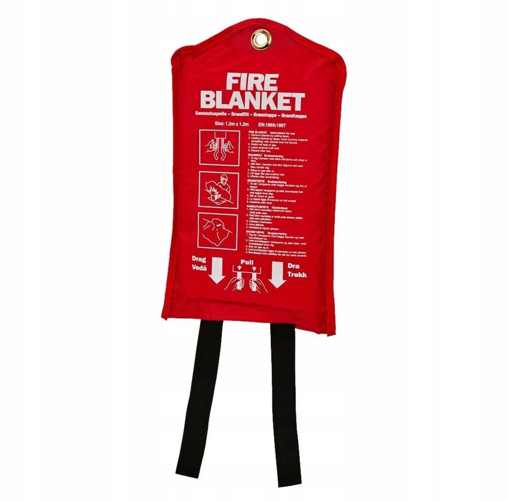 Z Jakiego Włókna Wykonany Jest Koc Gaśniczy Koc gaśniczy pożarniczy 120x120 Włókno szklane 500 - 8713302579