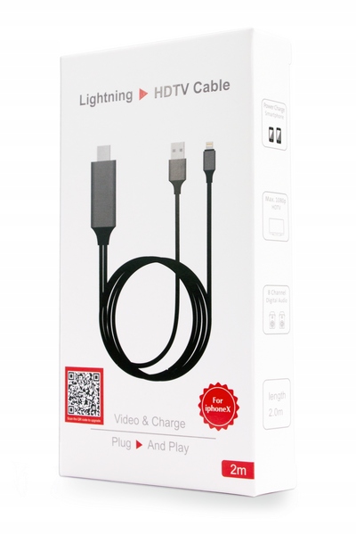 Купить КАБЕЛЬ MHL HDMI HDTV — адаптер Lightning для iPhone: отзывы, фото, характеристики в интерне-магазине Aredi.ru