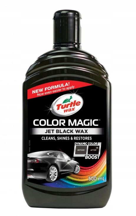 TURTLE WAX Color Magic JET BLACK CZARNY 500ML