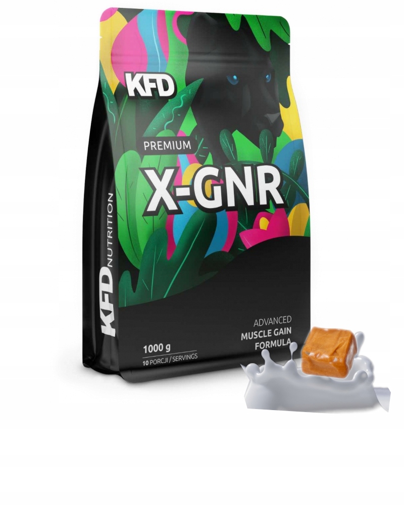 KFD Premium X-Gainer 1000 g Karmelowo-Mleczny