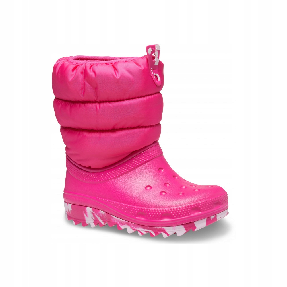 Śniegowce dziecięce Crocs Neo 207684-PINK 29-30