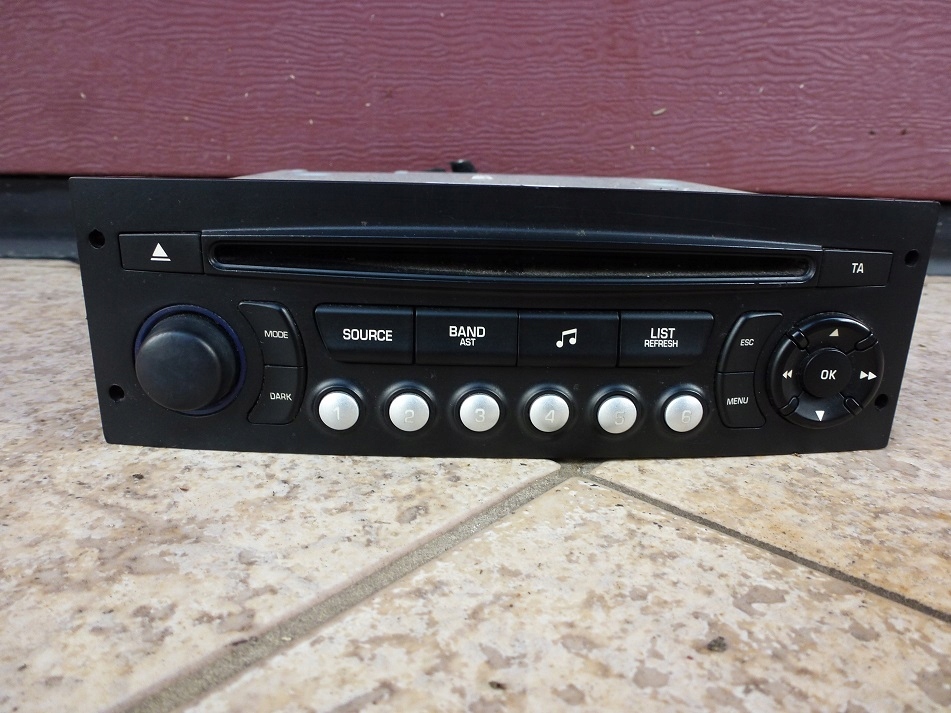 Radio mp3 USB BT RD45 peugeot citroen c3 c4 307