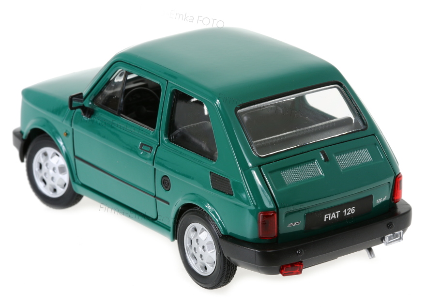 MODEL Metalowy Fiat 126 Maluch SKALA 121 DUŻY