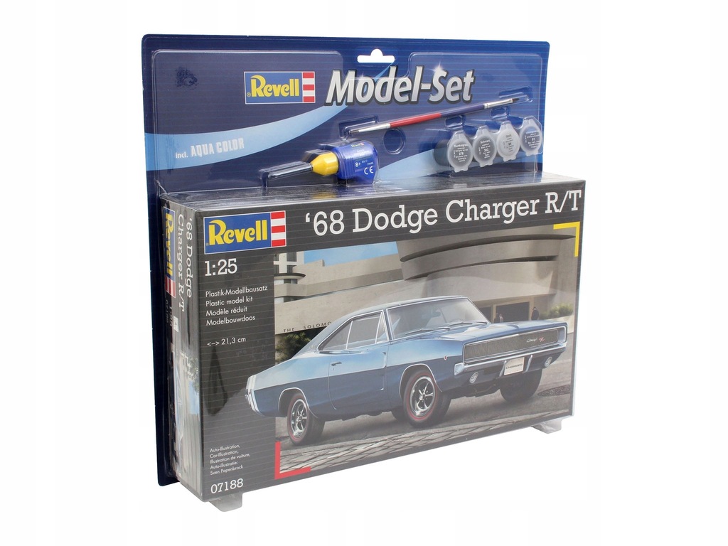 Купить НАБОР МОДЕЛЬ REVELL DODGE CHARGER 1968 1:25: отзывы, фото, характеристики в интерне-магазине Aredi.ru