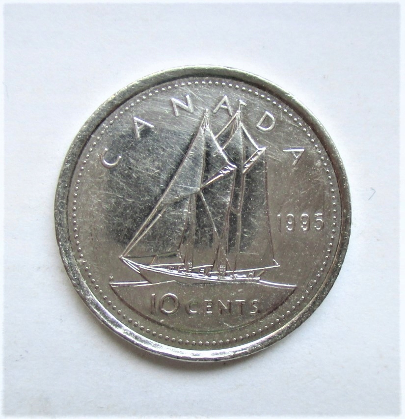 10 Centów 1995 r. Kanada