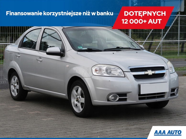 Chevrolet Aveo 1.4 , 1. Właściciel, Klima