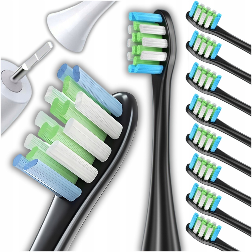 KOŃCÓWKI DO OCLEAN 8 SZTUK X Pro Elite Flow W10 Z1 F1 ONE AIR 2 Xiaomi