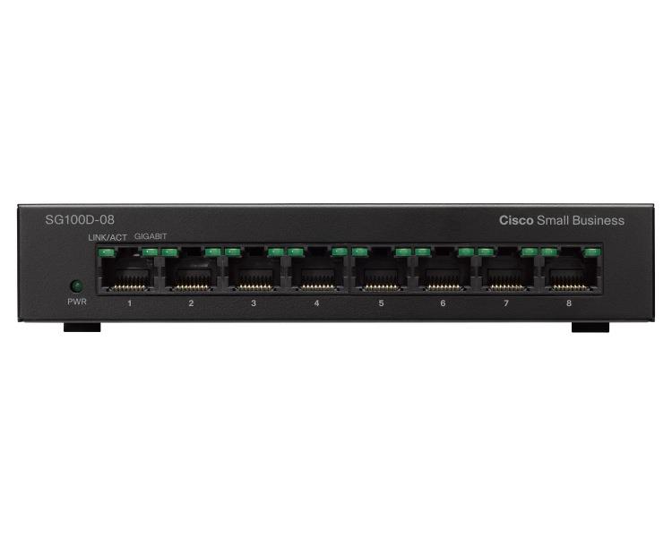 Купить 8-ПОРТОВОЙ ГИГАБИТНЫЙ НАСТОЛЬНЫЙ КОММУТАТОР CISCO SG110D-08: отзывы, фото, характеристики в интерне-магазине Aredi.ru