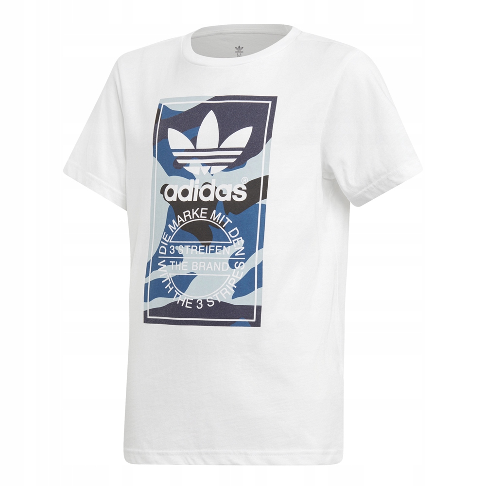 koszulka adidas Camo Trefoil Kids DV0911r128