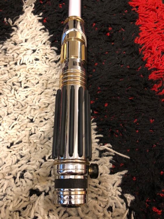 Miecz Swietlny Star Wars Force Fx Lightsaber Windu 7827775292 Oficjalne Archiwum Allegro