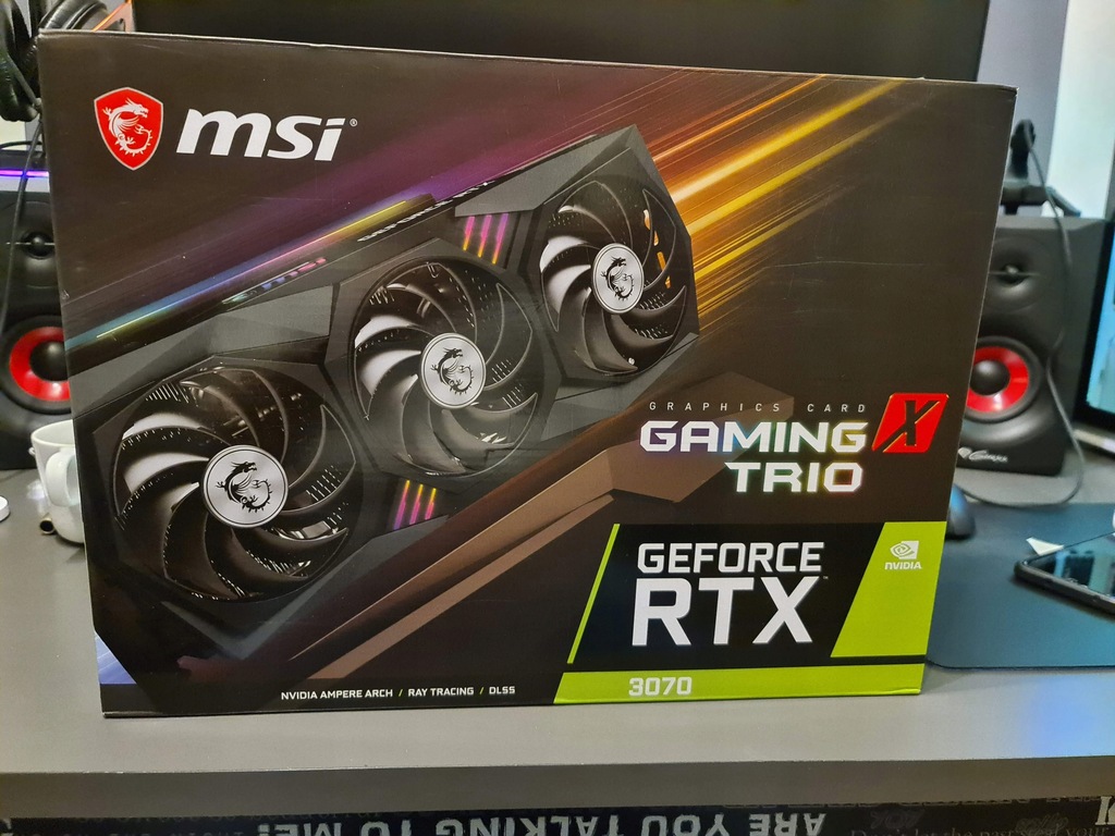 Geforce RTX 3070 MSI Gaming X TRIO 8GB GDDR6 36MC