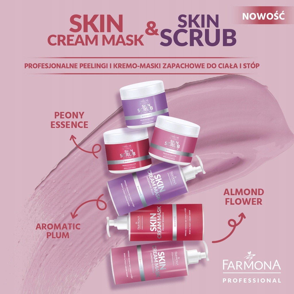 Farmona Skin cream mask aromatic plum kremo-maska do ciała i stóp śliwka 50