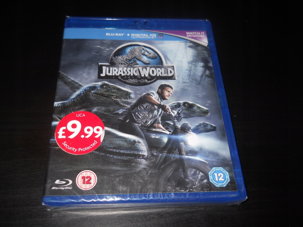 jurassic world (chris pratt) (blu-ray) bez PL