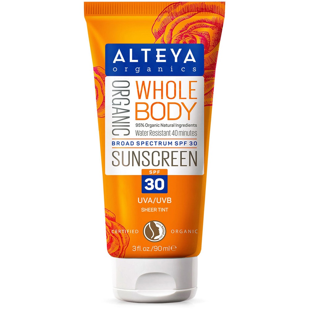 Alteya Whole Body Organic Sunscreen organiczny P1