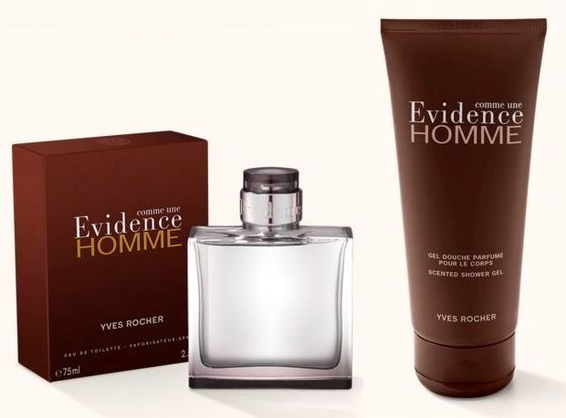 yves  rocher evidence homme dla niego zestaw