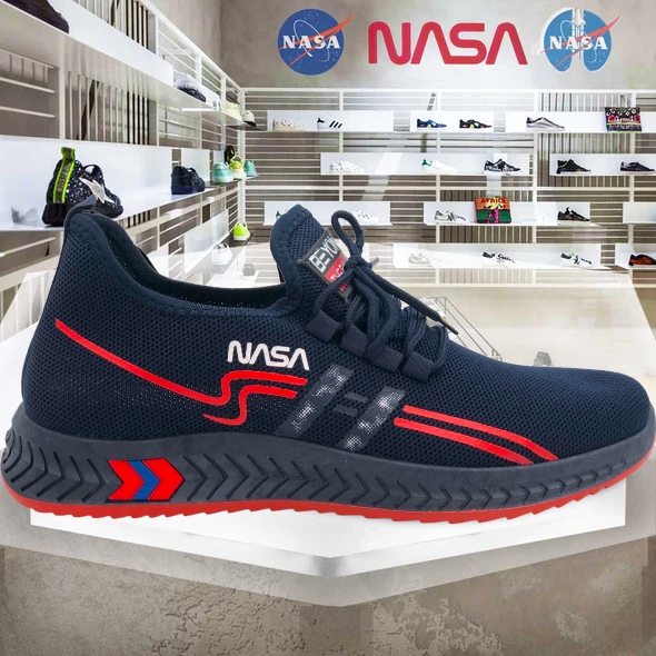 BUTY SPORTOWE NASA NAVY 2046 R-44 MĘSKIE ADIDASY GRANATOWE