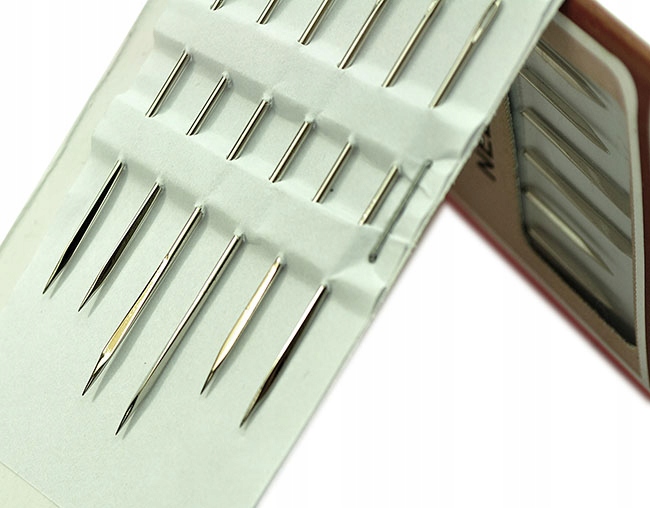 IGŁY DO SZYCIA RĘCZNEGO SKÓRY ZESTAW 6SZT - 6998277674 - oficjalne