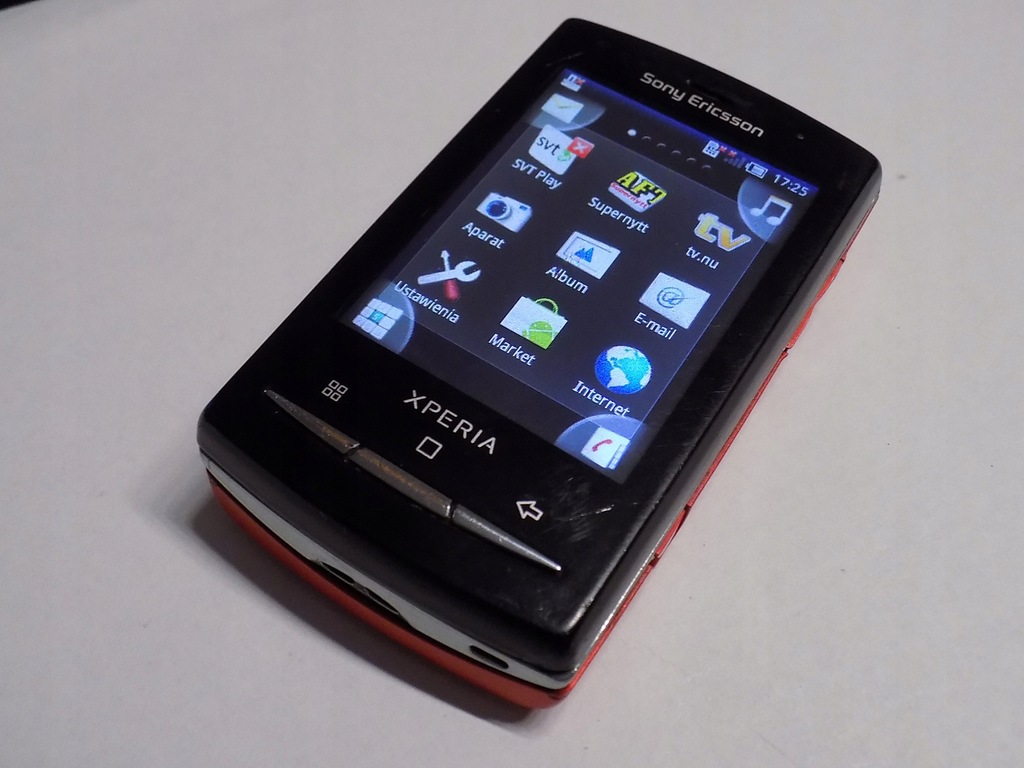 SPRAWNY SONY ERICSSON XPERIA X10 MINI PRO PL MENU