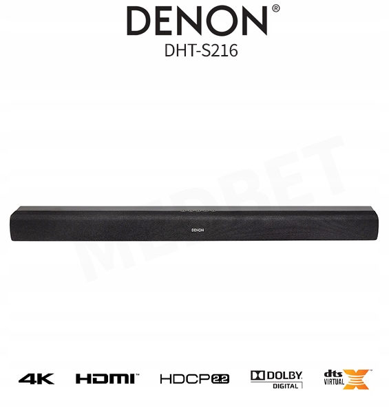 Купить Саундбар Denon DHT-S216 2.1 BLUETOOTH 2xHDMI 4K: отзывы, фото, характеристики в интерне-магазине Aredi.ru