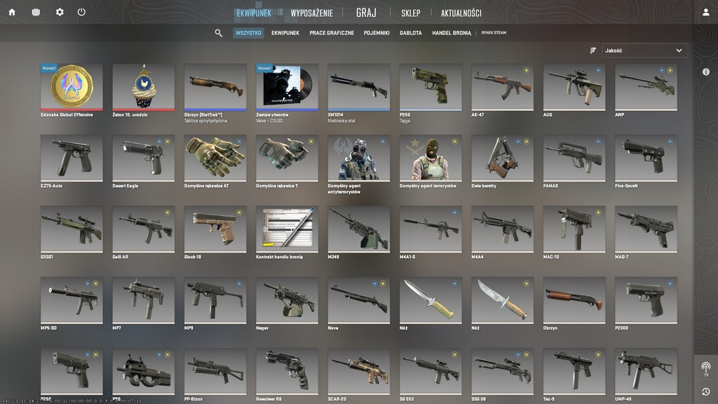 KONTO CS:GO CS2 COUNTER-STRIKE 2, 70H, PRIME, MEDALE, ŻETONY, ODZNAKI