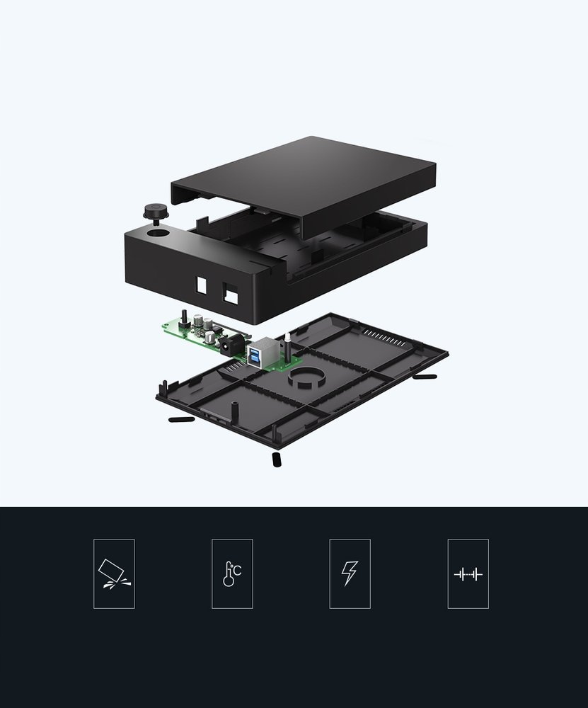 Купить КОРПУС ДЛЯ ЖЕСТКОГО ДИСКА UGREEN 3,5 ДЮЙМА SATA USB 3.0: отзывы, фото, характеристики в интерне-магазине Aredi.ru