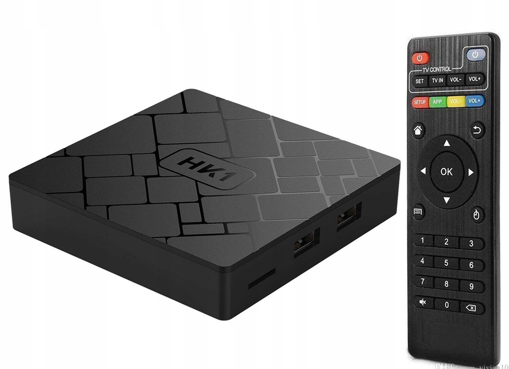 SMART BOX HK1 MINI TV 2/16GB ANDROID NETFLIX 8.1