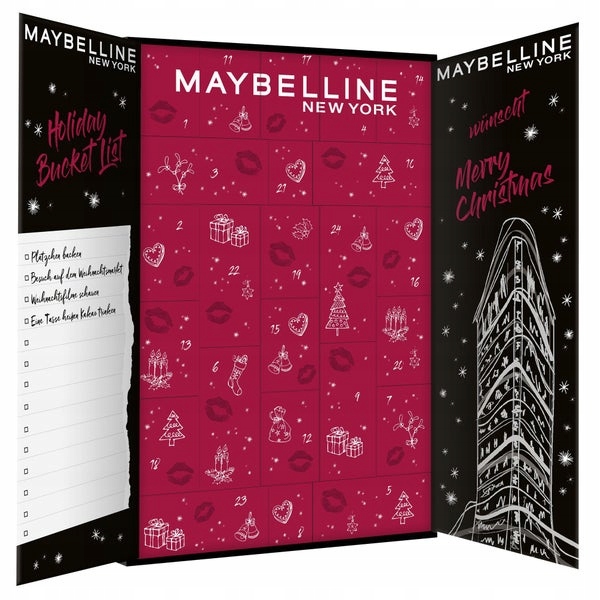 Купить АДВЕНТ-КАЛЕНДАРЬ MAYBELLINE С КОСМЕТИКОЙ 2020: отзывы, фото, характеристики в интерне-магазине Aredi.ru