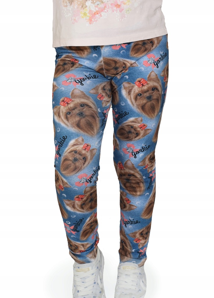 Getry legginsy drukowane Yorki Gremtex 158