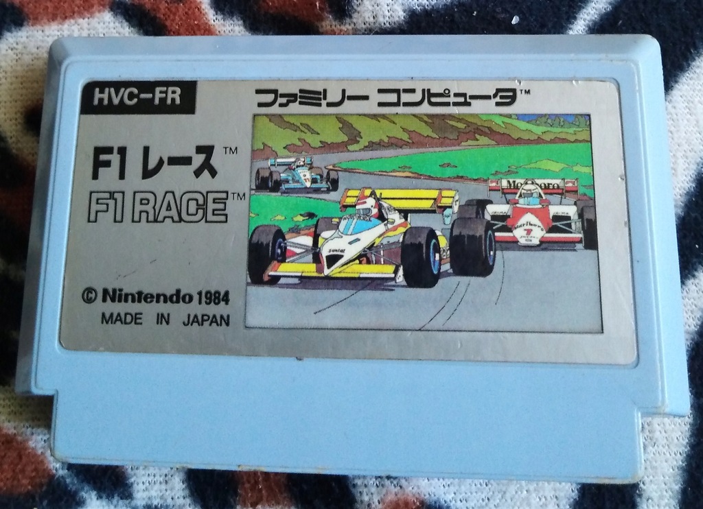 Kartridż (Cartrigde) Famicom - F1 Race: