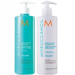 Moroccanoil Extra Volume Szampon + Odżywka 500ml