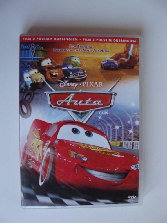 Auta Cars film DVD