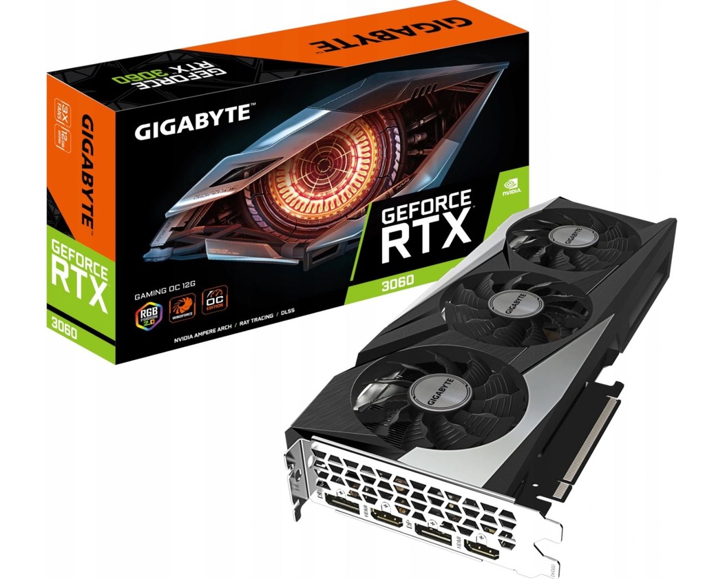 Gigabyte GeForce RTX 3060 GAMING OC 12GB OD RĘKI!