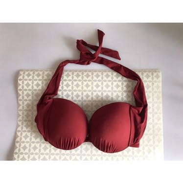 H&M góra od kostiumu burgund push up M