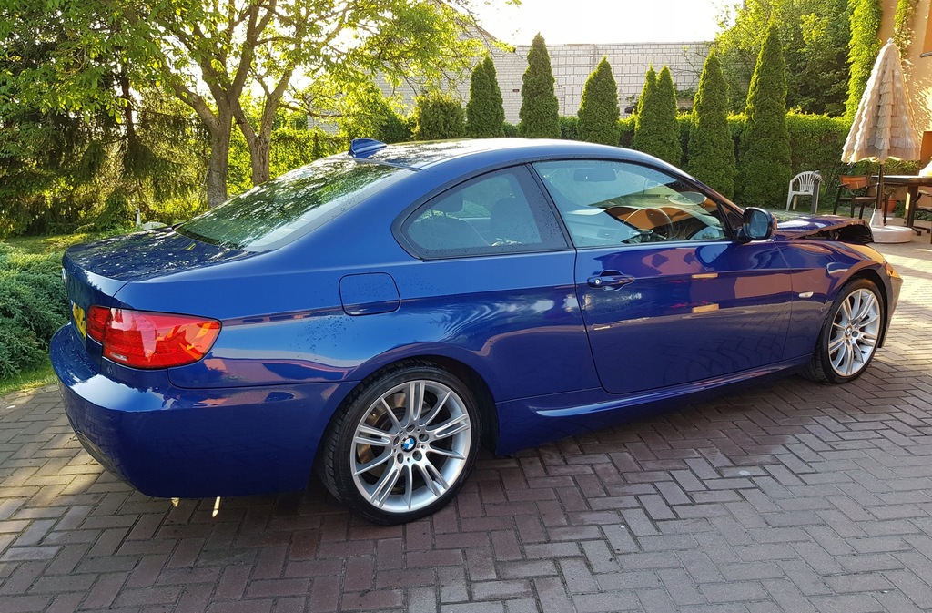 BMW 3 E92 3.0d Lift M pakiet łopatki REZERWACJA