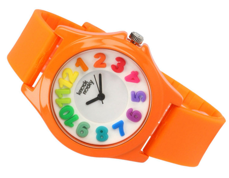 Kolorowy zegarek KNOCK NOCKY RB3921009 Rainbow