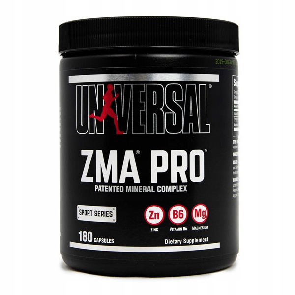 UNIVERSAL ZMA PRO 180KAPS REGENERACJA SEN TESTO