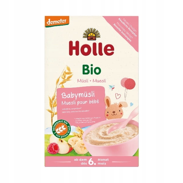 Holle Bio Kaszka bezmleczna zbożowa z muesli 250g