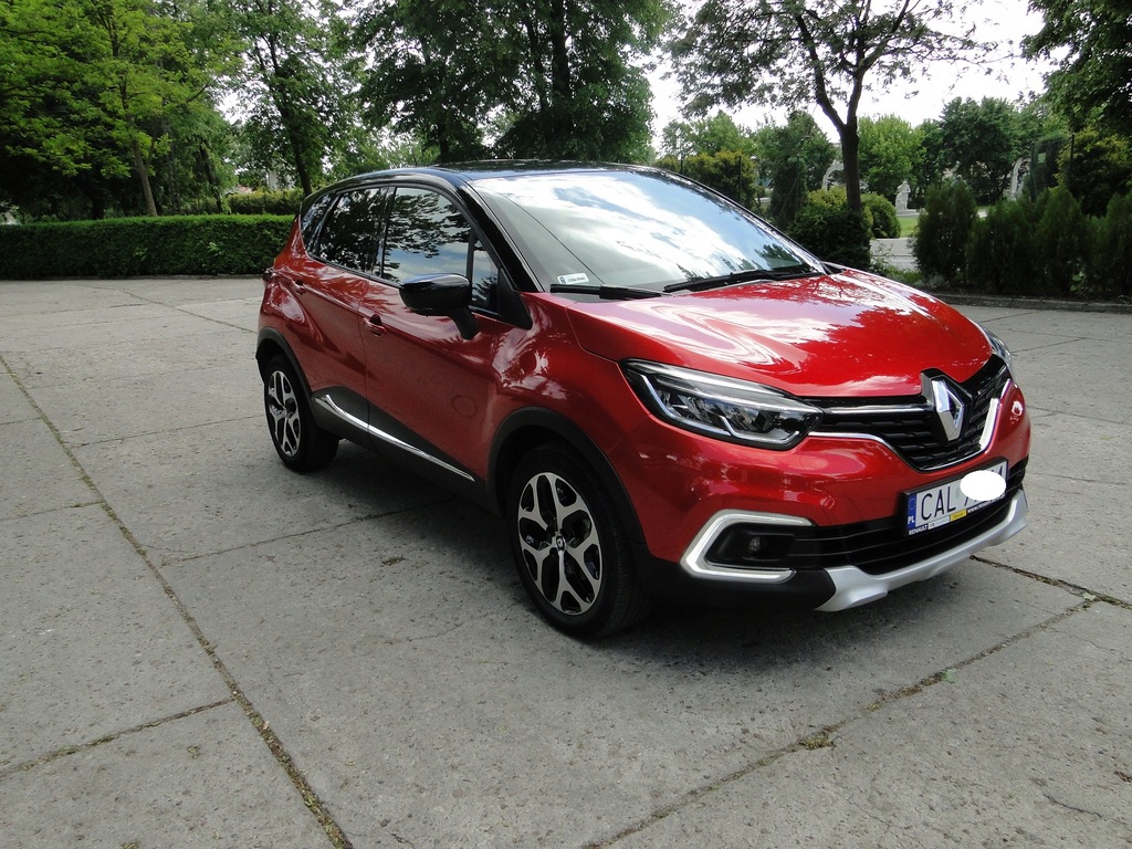 Renault Captur 2017 bogatawersja,stan bdb,NAVI,LED