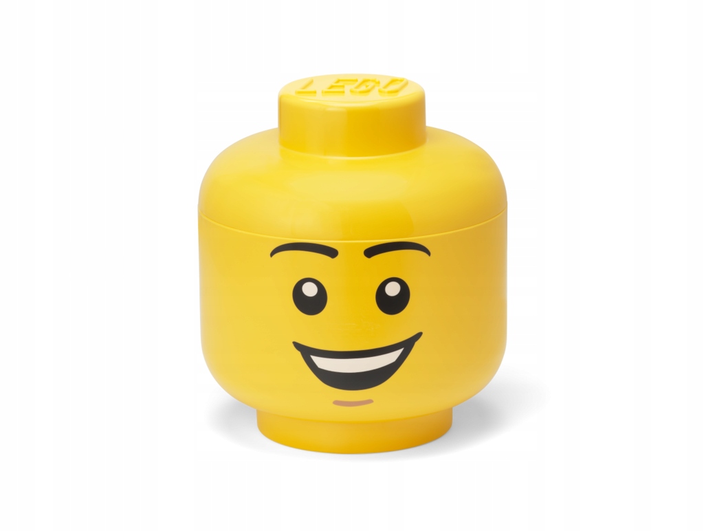 LEGO POJEMNIK DUŻA GŁOWA HAPPY BOY CHŁOPIEC L 8,5L