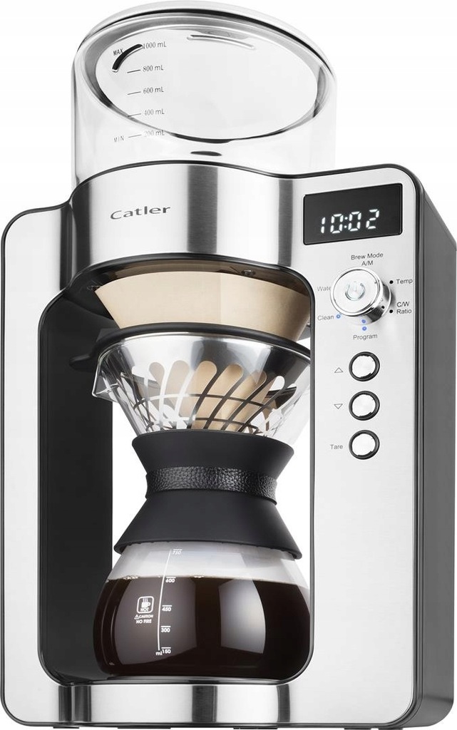 Ekspres Przelewowy Auto. Catler CM4012 1Litr 1500W