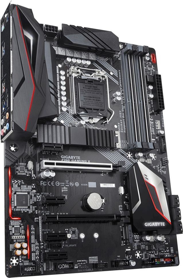 Купить Материнская плата GIGABYTE Z390 Gaming X ATX LGA1151: отзывы, фото, характеристики в интерне-магазине Aredi.ru